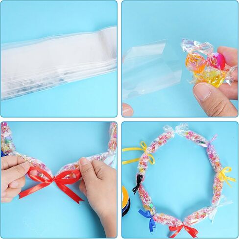 66 قطعة من مجموعة أدوات صنع حلوى التخرج من فئة أنابيب حلوى التخرج من فئة 2024 مجموعة أدوات صنع قلادة التخرج من أكياس Lei مع شريط 6 لفات لأكاليل التخرج المدرسية وحفلات الهدايا بنفسك in Kuwait