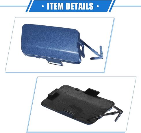 Front Bumper Tow Hook Cover Compatible for Subaru Forester 2009-2013, Durable Plastic Silver Tone Front Right in Saudi Arabia