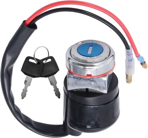 Ignition Switch with 2 Key 35010-111-671 Replacement for Honda CT90 CL70 CB100 125S CL90 100 100S 125S S90 SL100 125 Replace# 35010-028-010 35100-324-761 35100-324-760 in Saudi Arabia