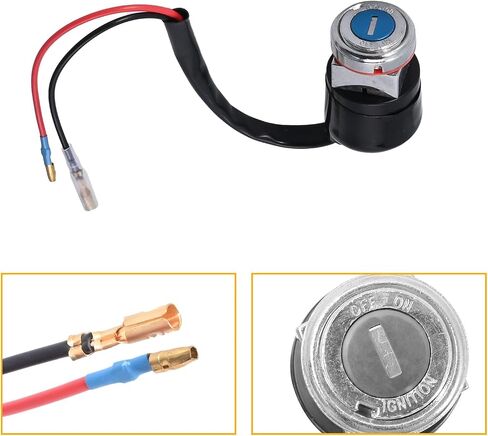 Ignition Switch with 2 Key 35010-111-671 Replacement for Honda CT90 CL70 CB100 125S CL90 100 100S 125S S90 SL100 125 Replace# 35010-028-010 35100-324-761 35100-324-760 in Saudi Arabia