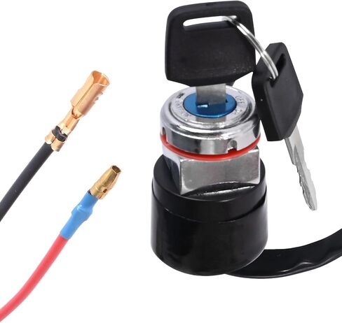 Ignition Switch with 2 Key 35010-111-671 Replacement for Honda CT90 CL70 CB100 125S CL90 100 100S 125S S90 SL100 125 Replace# 35010-028-010 35100-324-761 35100-324-760 in Saudi Arabia