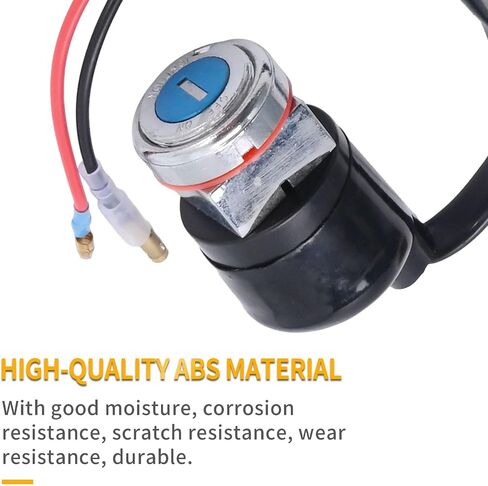Ignition Switch with 2 Key 35010-111-671 Replacement for Honda CT90 CL70 CB100 125S CL90 100 100S 125S S90 SL100 125 Replace# 35010-028-010 35100-324-761 35100-324-760 in Saudi Arabia