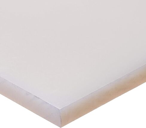 USA Sealing BULK-PS-PP-301 لوح بلاستيك بولي بروبيلين، ارتفاع 1/8 بوصة، عرض 8 بوصة، طول 48 بوصة in Kuwait