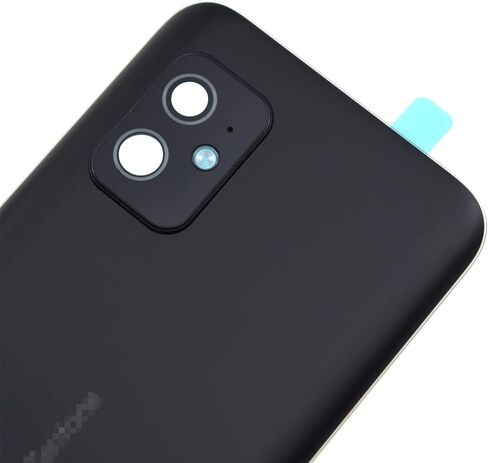 استبدال غطاء اللوحة الخلفية من زجاج الأكريليك الأسود لجهاز Asus Zenfone 8 Zenfone 8z ZS590KS مع إطار الكاميرا الخلفية وغطاء زجاجي لاصق مسبق القطع ومجموعة أدوات تعليمات التثبيت in Saudi Arabia