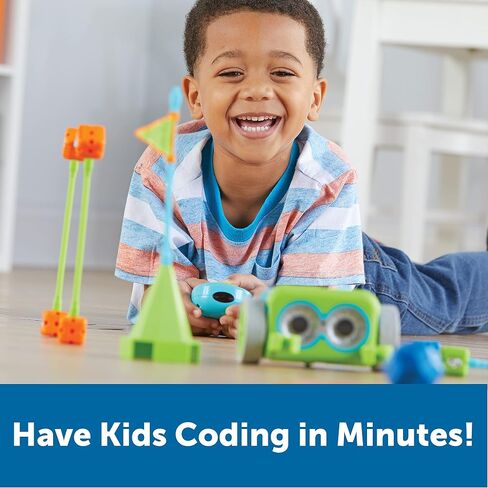 Learning Resources Botley The Coding Robot - 45 Pieces, Ages 5+ Screen- Free Coding Toys, Coding STEM Toy for Kids, Coding for Kids in Saudi Arabia