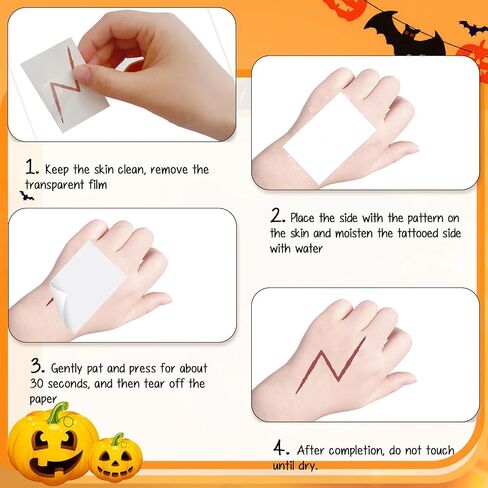 Wizard Party Favors 36 Pcs Wand and Witch Broom Pencils Lightning Bolt Tattoos Stickers Costume Glasses with Round Frame Wizard Wands for Halloween Birthday Magic Theme Party Supplies, Brown in Saudi Arabia