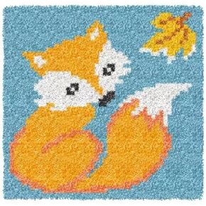 YOOTOM Latch Hook Rug Kits for Adult Kids, Color Pre-Pinted DIY Crochet Rug Handcrafts Carpet Mat for Home Decoration Festival Gift, 20x15in