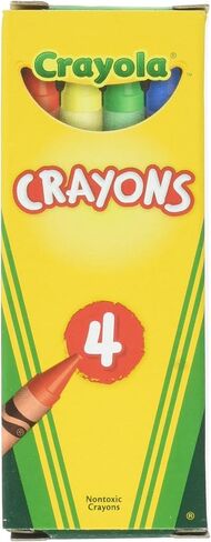 12 Boxes Crayola 4-ct. Crayon Party Favor Pack Colors in Saudi Arabia