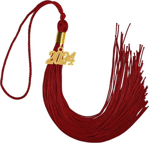 GraduationMall Single&Multiple Color Graduation Tassel with 2026 Year Charm 9" in Saudi Arabia