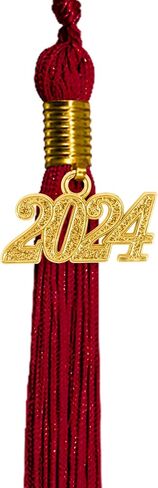 GraduationMall Single&Multiple Color Graduation Tassel with 2026 Year Charm 9" in Saudi Arabia