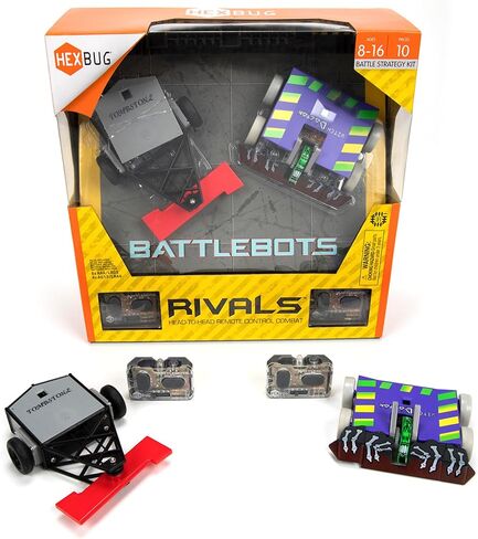 HEXBUG BattleBots Rivals (Witch Doctor and Tombstone), Remote Control Robot Toys for Kids, STEM Toys for Boys and Girls Ages 8 & Up, Batteries Included in Saudi Arabia