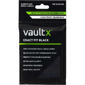 Vault X Exact Fit Inner Sleeves (500 Pack) Clear for Trading Cards in Kuwait