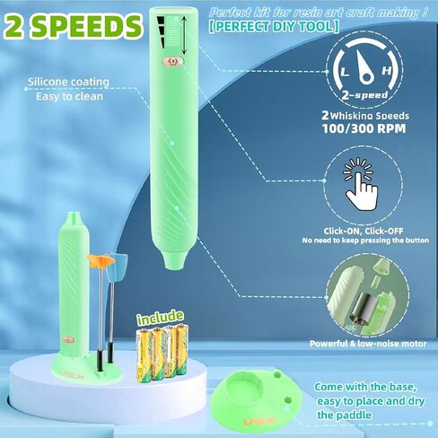 مجموعة أدوات تقليب الأكواب للمبتدئين، خلاط راتنجات الإيبوكسي الكهربائي، أداة تدوير الأكواب الدوارة، مسحوق لامع، مجموعة راتنجات الإيبوكسي للأكواب للمبتدئين مع الإيبوكسي (أحمر وردي) in Kuwait