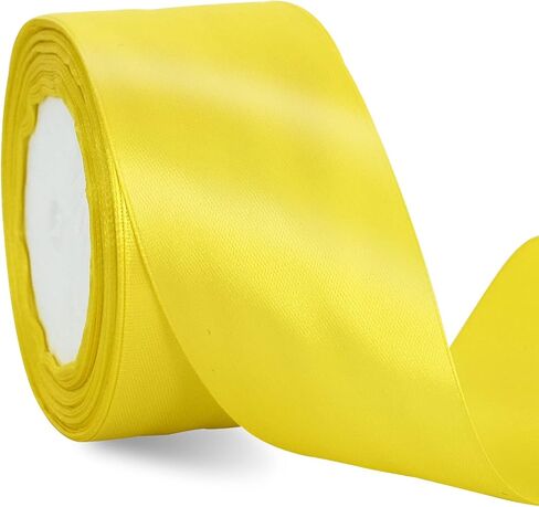 TONIFUL Satin Ribbons White 3 Inch 25 Yard for Gift Wrapping and Crafts in Kuwait