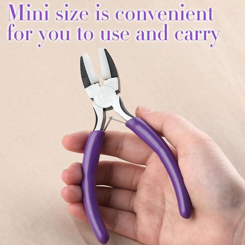 SPEEDWOX Mini Needle Nose Pliers With Smooth Jaw 5" Precision Wire Looping Pliers Needle Remover Pliers Fishing Tools Precision Pliers For Jewelry Making And Small Object Gripping in Kuwait
