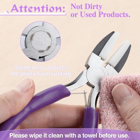 SPEEDWOX Mini Needle Nose Pliers With Smooth Jaw 5" Precision Wire Looping Pliers Needle Remover Pliers Fishing Tools Precision Pliers For Jewelry Making And Small Object Gripping in Kuwait