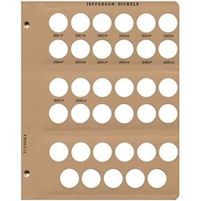 Dansco US Jefferson Nickel with Proof Coin Album 1938-2005#8113 with Slipcase