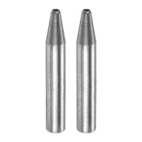 HARFINGTON 2pcs Leather Round Hole Punch Dies 10mm Circular Cutting Punching Die Hollow Tool for Handmade DIY Leather Craft
