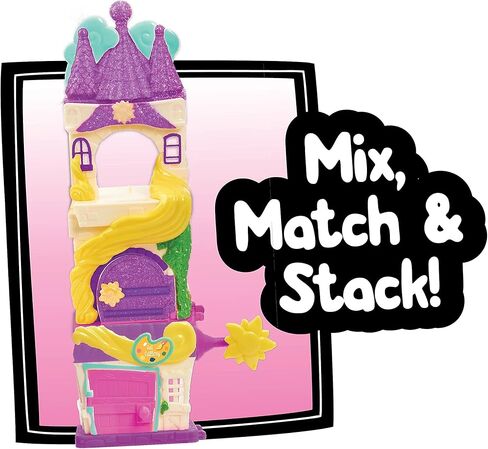 مجموعة لعب ديزني دورابلز الفاخرة المكونة من 15 قطعة من فروزن آيس بالاس، ألعاب أطفال مرخصة رسميًا للأعمار من 3 سنوات فما فوق من جاست بلاي in Kuwait