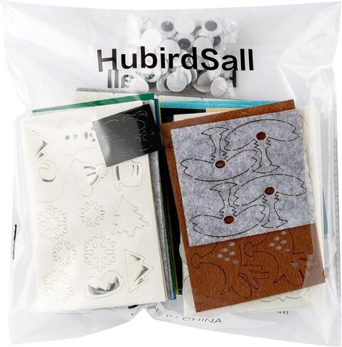 HubirdSall Ocean Animal Felt Craft Kit - Make Your Own Under The Sea Bookmarks and Party Favors for Kids in Kuwait