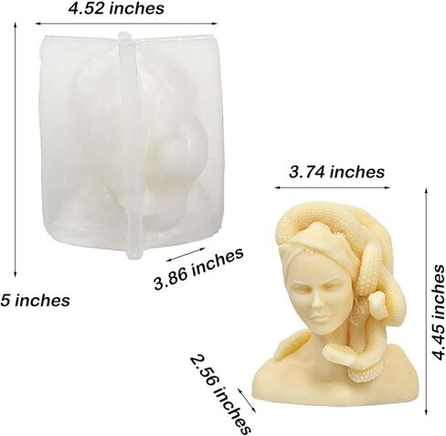 Grainrain 3D اليدوية شمعة قوالب شمعة صنع قالب الحيوان سيليكون قالب الصابون القط (SXY230) in Kuwait