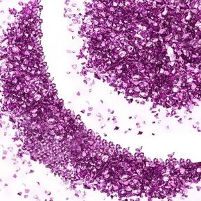 Crushed Glass Craft Glitter for Resin, Irregular Metallic Crystal Chips Sprinkles Chunky Glitter Shiny Nail Sequins Flakes for Nail Art DIY Jewelry Making Decoration Vase Filler (2-4 mm)