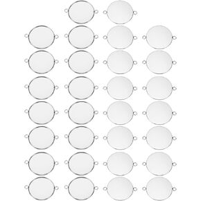 PATIKIL Pendant Trays, 316 Stainless Steel Bezel Base in Kuwait