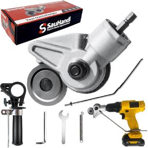 Drill Cut Pro Metal Cutting Adapter-Electric Drill Plate Cutter,Upgraded Sheet Metal Cutter Drill Attachment,Drill Cut Pro,DIY Electric Drill Shears for Cutting Iron, Copper, Aluminum, Steel
