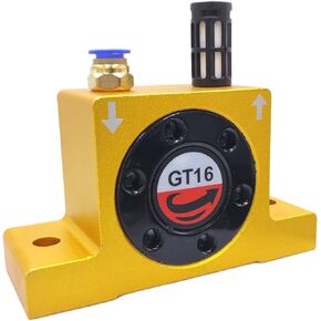 GT16 Pneumatic Air Turbine Vibrator G 1/4" Industrial Pneumatic Turbine Vibrators Golden GT-16 Series