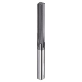HARFINGTON Carbide Chucking Reamer 0.202"(5.131mm) Dia Straight Flute Straight Shank Machine Reamer Tool for Metal and Lathes CNC Machining Centers, Black