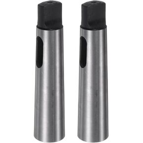2PCS Morse Taper Adapter MT3-MT2 Accuracy 0.02mm High-Carbon Steel Drill Sleeve Reducing Morse Taper Center Sleeve Reducing Drill Chuck Sleeve for Lathe Milling Part