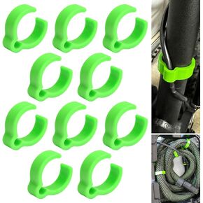 10 Pack Coiled Hose Clips For 27mm Hoses Compatible With Festool Festool Sander/Dust Extractor
