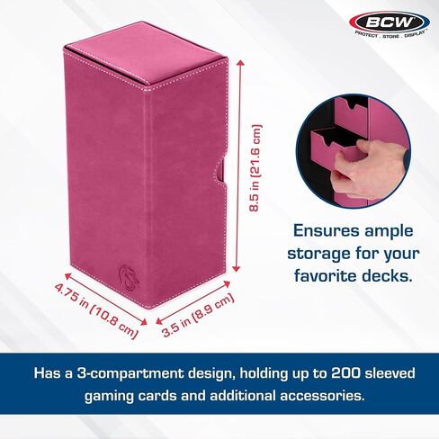 صندوق التحميل BCW Deck Vault LX 200 - أسود in Kuwait