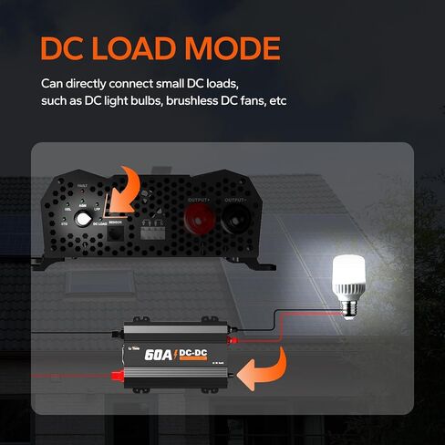 شاحن بطارية LiTime 12V 40A DC إلى DC مناسب لبطاريات LiFePO4 وحمض الرصاص وSLA والجل وAGM والكالسيوم. شاحن ثلاثي المراحل للتطبيقات واسعة النطاق والمركبات الترفيهية والقوارب واليخوت. in Kuwait