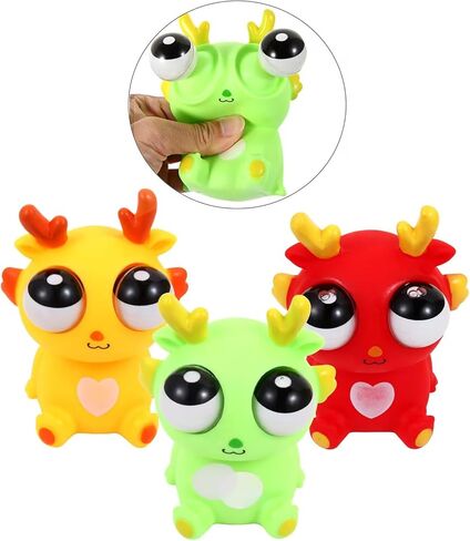 ألعاب Cucue Simple Fidget Pop - ألعاب يدوية حسية محمولة ومهدئة للمتعة وتخفيف التوتر - سلسلة مفاتيح ناعمة ومرنة من مواد السيليكون الملائمة للطعام - بوبرس متينة للأطفال والكبار in Kuwait