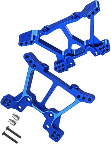 ترقيات برج الصدمات المصنوعة من سبائك hopsupRC لـ 1/10 Slash 4x4 VXL/Stampede 4x4 VXL، يتصاعد الصدمات الأمامية والخلفية، ويستبدل 6838 6839، أحمر in Kuwait