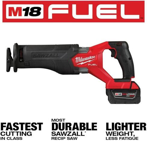 Milwaukee M18 FUEL 18V Lithium-Ion Brushless Cordless Combo Kit with Two 5.0 Ah Batteries, 1 Charger, 2 Tool Bags (7-Tool) in Saudi Arabia