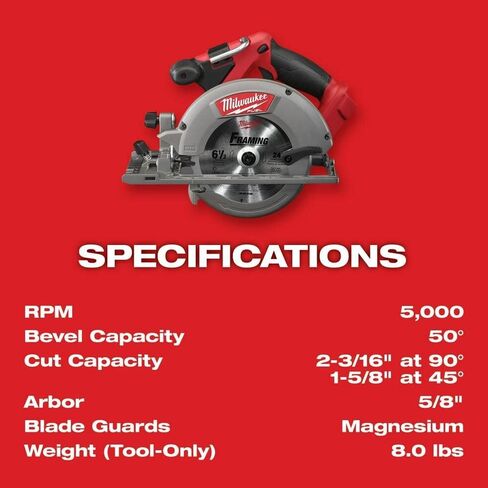 Milwaukee M18 FUEL 18V Lithium-Ion Brushless Cordless Combo Kit with Two 5.0 Ah Batteries, 1 Charger, 2 Tool Bags (7-Tool) in Saudi Arabia
