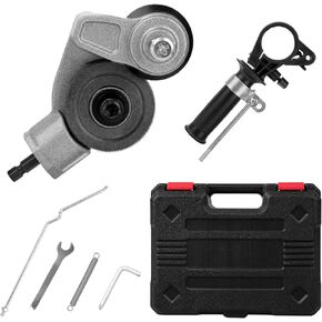 Upgraded Electric Drill Plate Cutter, Metal Nibble Drill Attachment, DIY Metal Drill Attachments,Sheet Metal Cutter for Cutting Iron, Still, Cooper, Aluminum
