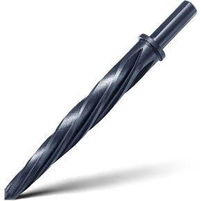 3/4" AlCrN Coated Bride Construction Reamer Drill Bit, M2 High-Speed Steel, 1/2 Tri-Shank for Accurate Hole Alignment & Enlargement