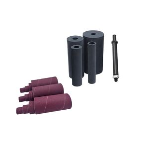 Spindle Sander Drum Kit Including Sanding Cylinder, Sanding Drum (OD 3/4", 1", 1-1/2", 2") and Sanding Sleeves (80 Grit, 120 Grit and 240 Grit)