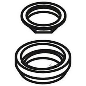 Kohler Kohler replacement part; 1036170.Part number 1036170 is a locknut and gasket kit. Lock nut and gasket kit Unfinished Kohler replacement part.