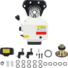 RATTMMOTOR JN400S Power Feed X-Axis 650 in-lb Torque, 2-200RPM, 110V Milling Table Power Feed for Bridgeport and Some Knee Type Milling Machine