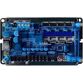3 Axis GRBL V1.1f 32-Bit Controller, Dual Y-axis USB Drive Board for Stepper Motor Drive Control-Board Stepper Motor Support Offline for Woodworking Engraving, CNC Router, Las-er Engraving Machine