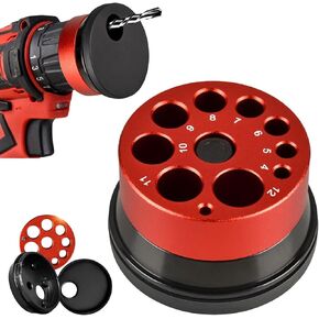 Drill Dust Collector,Electric Drill Dust Cover Cap,Aluminum Alloy Household Punching Drilling Dust Storage Control Cover for Power Drill Dust Catcher
