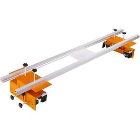 Router Sled, Slab Flattening Jig, 58 inches Router Sled for Flattening Slabs,Adjustable Trimming Planing Machine for Woodworking