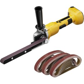 ماكينة صنفرة بحزام لاسلكي لبطارية DEWALT 20 فولت بحد أقصى، ماكينة صنفرة ملف تفاصيل بدون فرش 10000 دورة في الدقيقة، ماكينة صنفرة كهربائية بسرعات متغيرة لأعمال النجارة وتلميع المعادن (الأداة فقط) in Kuwait