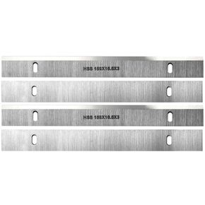 6-1/4 Inch HSS Planer Blades Knives for SIP 01497, Fox F22-564-150, Charnwood W586/1 Thickness Planer 159x16.5x3mm Single Sided Planer Cutters, Set of 4
