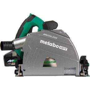 Metabo HPT 36V MultiVolt™ Cordless Circular Track Saw Kit, Includes 1-36V/4.0Ah Battery, 6-1/2-Inch Blades, Hard Case, 2-19/32-Inch Cutting Depth, Lifetime Tool Warranty, C3606DPA