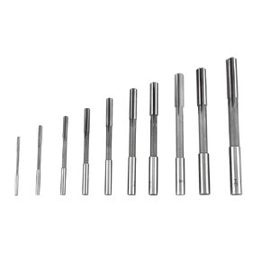 Button Metal 10Pcs Hss H8 Straight Shank Chucking Machine Reamer 3456789101112Mm